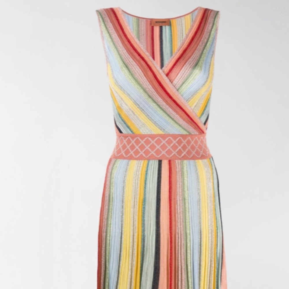Missoni Striped pleated dress, limited edition